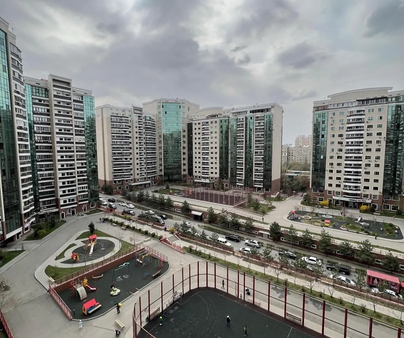 Евродвушка В Жк Арай Apartment Almaty 0*,